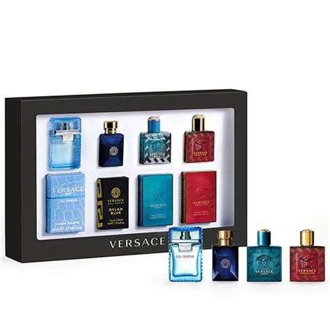 versace sampler set - Versace miniature gift set.